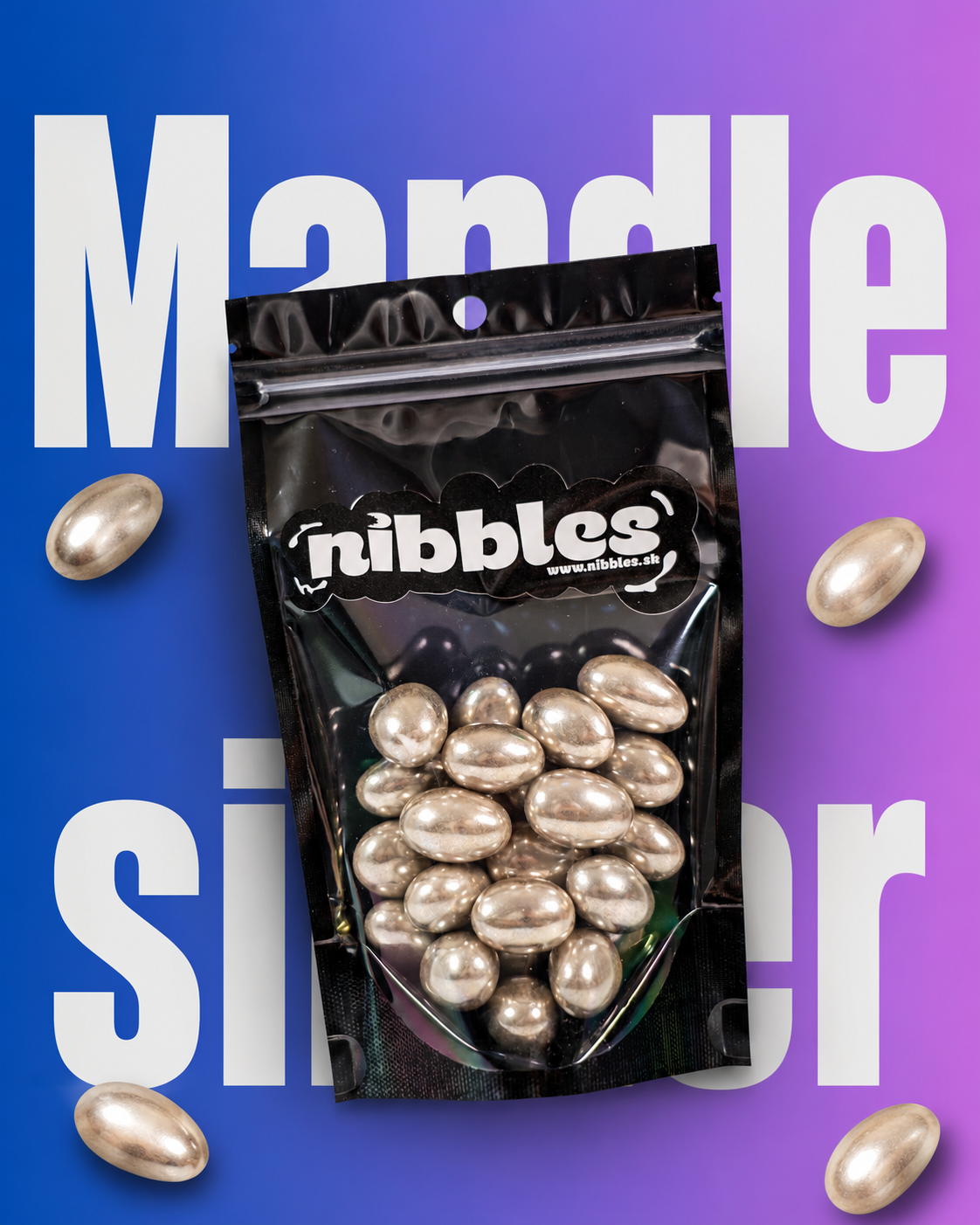 Mandle v striebornej kruste-1