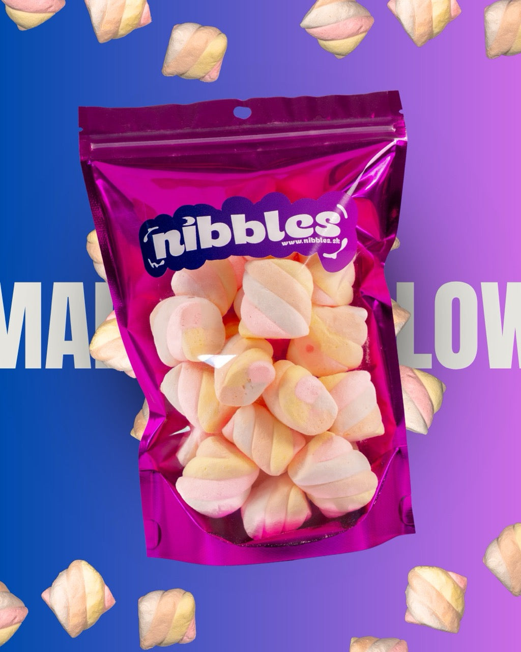 Lyofilizované marshmallow